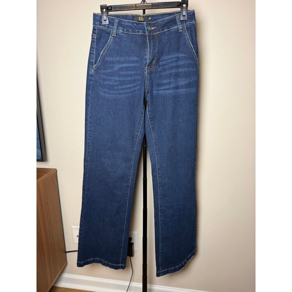 dark wash NWT Palazzo Jeans size 8